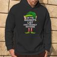 On The Naughty List And I Regret Nothing Elf Christmas Hoodie Lifestyle