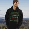 Nice Naughty Argentinian Christmas Checklist Argentina Hoodie Lifestyle