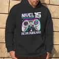 Nivel 15 Desbloqueado Cumpleaños 15 Años Sudadera Estilo de vida