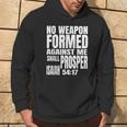 No Weapon Formed Against Me Shall Prosper Isaiah 5417 Hoodie Lifestyle