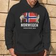 Norwegen Angeln 2024 Angler Norwegen Angeln Kapuzenpullover Lebensstil