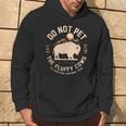 Do Not Pet The Fluffy Cows Yellowstone National Park Hoodie Lifestyle