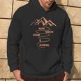 Nur Noch Eine Kurve Wander Bergsteiger Hiking Mountains Hoodie Lebensstil