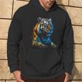 Obra De Arte De Tigre Animal Arte Sudadera Estilo de vida