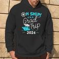 Oh Ship It's A Grad Trip 2024 Cruise Graduation 2024 Hoodie Lifestyle