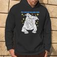 Old English Bulldog Papa Herrchen Old English Bulldog Kapuzenpullover Lebensstil