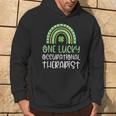One Lucky Occupational Therapist St Patrick's Day Therapy Ot Hoodie Lifestyle