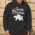 Oso Divertido Para El Día De La Madre Mamá Y Madre De Gemelos Sudadera Estilo de vida