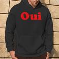 Oui French Chic Vintage Hoodie Lifestyle