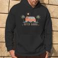 Outer Banks Dreaming Surfer Van Pogue Life Beach Palm Trees Hoodie Lifestyle