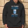 Ouzo Trinker Hoodie - Lustiges Griechenland Motiv für Griechen Lebensstil