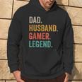 Papa Ehemann Gamer Legendideospielspieler Gaming Dad Kapuzenpullover Lebensstil