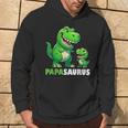 Papa Papasaurusatertagatertagsgeschenk Dino Papa Kapuzenpullover Lebensstil