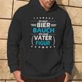 Papa Spruch Bier Lustig Geschenkatertag Bierbauchater Mit-Ausschnitt Kapuzenpullover Lebensstil