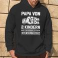 Papaon 2 Kindern Papa 2 Kinder Kapuzenpullover Lebensstil