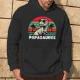 PapasaurusRex Papa Saurus Dinosaurier Familie Kapuzenpullover Lebensstil