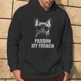 Pardon My French Bulldog Frenchie Lover Hoodie Lifestyle