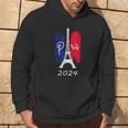 Paris France 2024 Kapuzenpullover Lebensstil