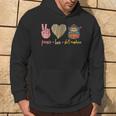 Peace Love Slot Machine Lucky Las Vegas Casino Game Hoodie Lifestyle