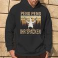 Peng Peng Ihr Spacken Hoodie, Vintage Gänse-Design Lustig Lebensstil