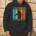 I Like Penguins And Maybe 3 People Penguin Lovers Hoodie Lifestyle