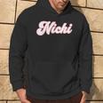 Personalisierter Name Nicki I Love Nickiintage Kapuzenpullover Lebensstil