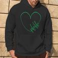 Pfeffi Heart Pepper Peppermint Liqueur Crew Pepper Hoodie Lebensstil