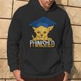 Phinished Phd Cute Chihuahua PhD Grad Candidate Student Hoodie Lifestyle