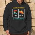 Pi Equals Pie Coincidence Happy Pi Day Mathematics Hoodie Lifestyle