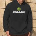 Pickleball Player Pickle Baller Enthusiast Hoodie Lifestyle