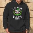 Pig Leprechaun Hat St Patrick's Day This Is My Lucky Hoodie Lifestyle