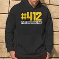 Pittsburgh 412 Area Pennsylvania Yinz Vintage Pride Yinzer Hoodie Lifestyle