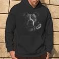 Plain Portrait Of Stafford Terrier And Rose Hoodie Lebensstil