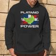 Platano Power Dominican Republic Flag Hoodie Lifestyle