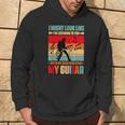 Play Guitar Vintage Music Graphic For Guitarists Hoodie Lifestyle
