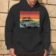 Police Car Tv Cop Shows Vintage Retro 70S & 80'S Sunset Hoodie Lifestyle