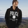 Police It's My Job To Protect Your Ass Not Kiss It Hoodie Lifestyle