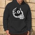 Pool Billiards Vintage 8 Eight Ball Hoodie Lifestyle