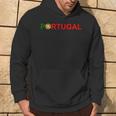 Portugal Travel Vacation Iberian Pride Portuguese Flag Hoodie Lifestyle