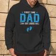 Promoted To Dad Daddy Est 2025 First Time Dad Father's Day Hoodie Lifestyle