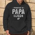 Promoted To Papa 2024 Soon To Be Papa Hoodie Lifestyle
