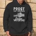 Prost Auf Unser Ersten Father's Day Father Papa Hands Fiste Kapuzenpullover Lebensstil