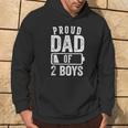Proud Dad Of 2 Boys Daddy Of Two Sons Hoodie Lifestyle
