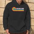 Proud Dad Gay Pride Lgbt Flag Vintage Parent Father's Day Hoodie Lifestyle