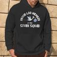 Proud L&D Member Of The Stork Squad Labor & Delivery Nurse Hoodie Lifestyle