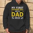 Proud Papa 1St Father’S Day 2024 & Grandpa Est 2024 Hoodie Lifestyle