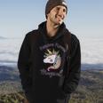 Punk Rock Anarchy Unicorn Hoodie Lifestyle