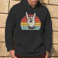 Punk Rock Vintage Retro 80'S Rock Band Hoodie Lifestyle