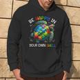 Puzzle Turtle Be Happy In Your Own Shell Autism Awareness Hoodie Lifestyle