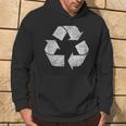 Recycle Symbol Logo Earth Day Green Deal Climate Change Hoodie Lifestyle